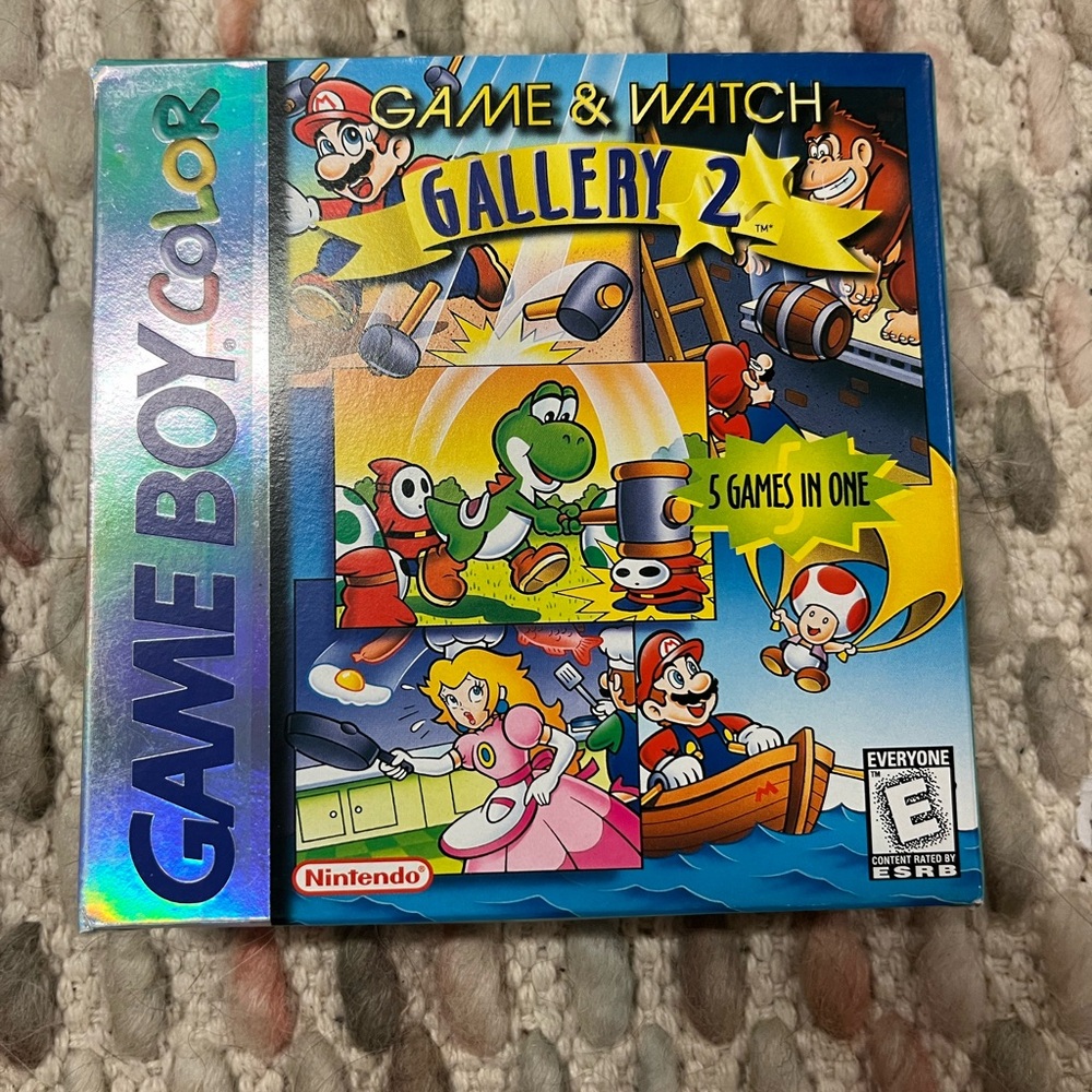 Game & Watch Gallery 2 for GameBoy Color